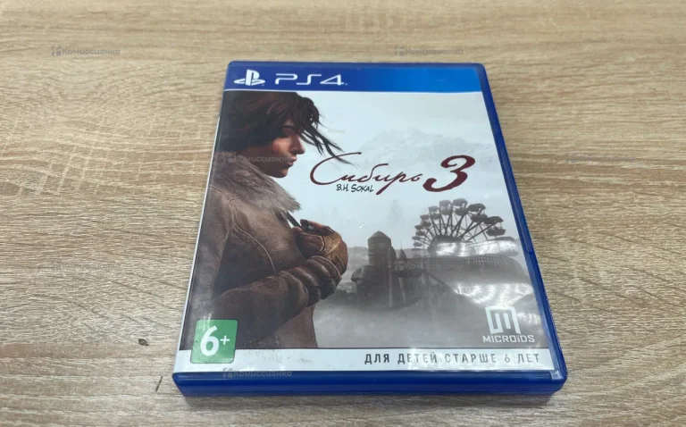 PS4. Диск для PS4 Сибирь 3