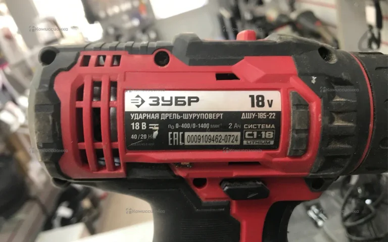 Дрель-шуруповерт ЗУБР ДШУ-185-22
