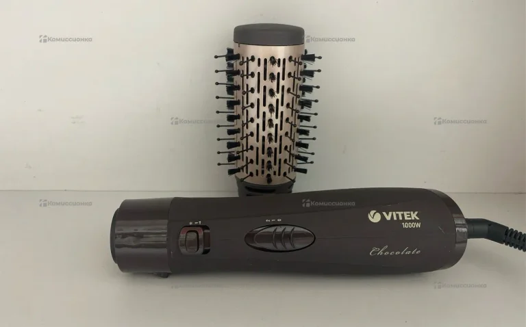 Фен-щетка Vitek VT-8245, 1000 Вт, 3 насадки, 2 режима