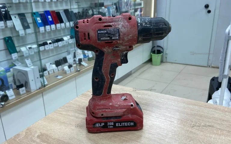 шуруповерт Elitech ДА20-2сл