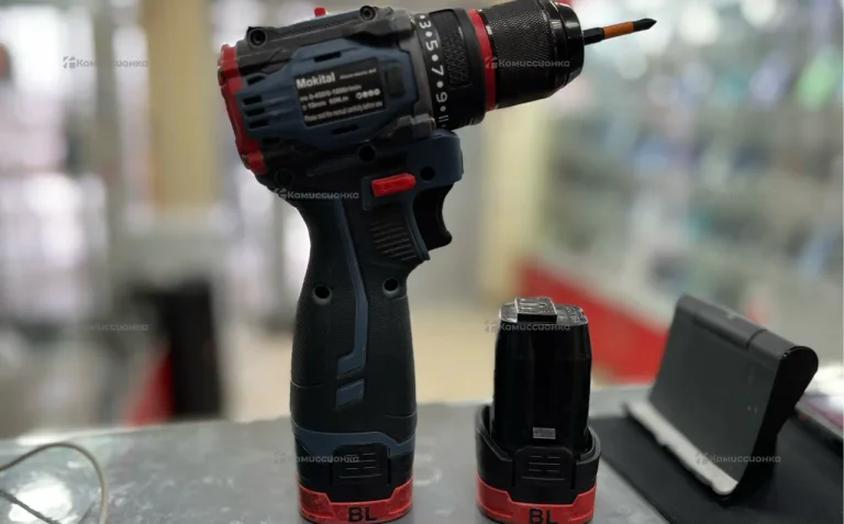 дрель-шуруповерт Mokital li-ion 16.8v