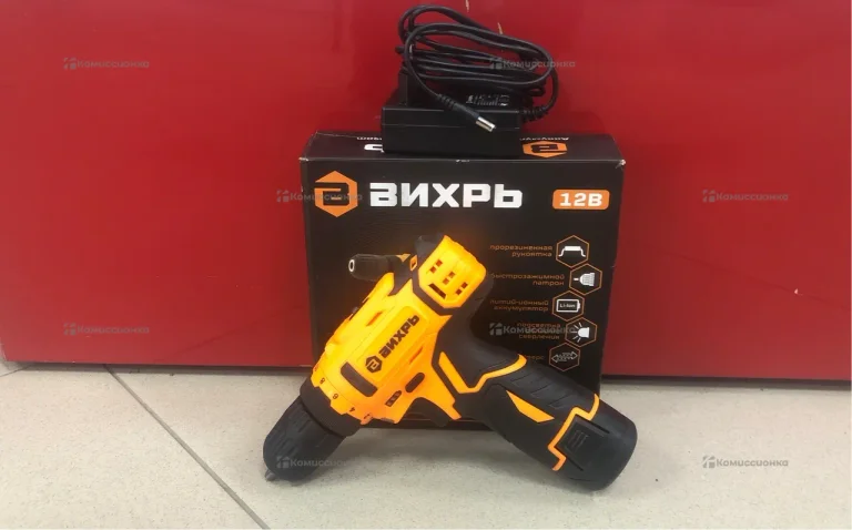 Дрель-шуруповерт ВИХРЬ ДА-12Л-2