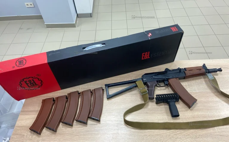 Страйкольный автомат АКС-74У + 5 магазинов