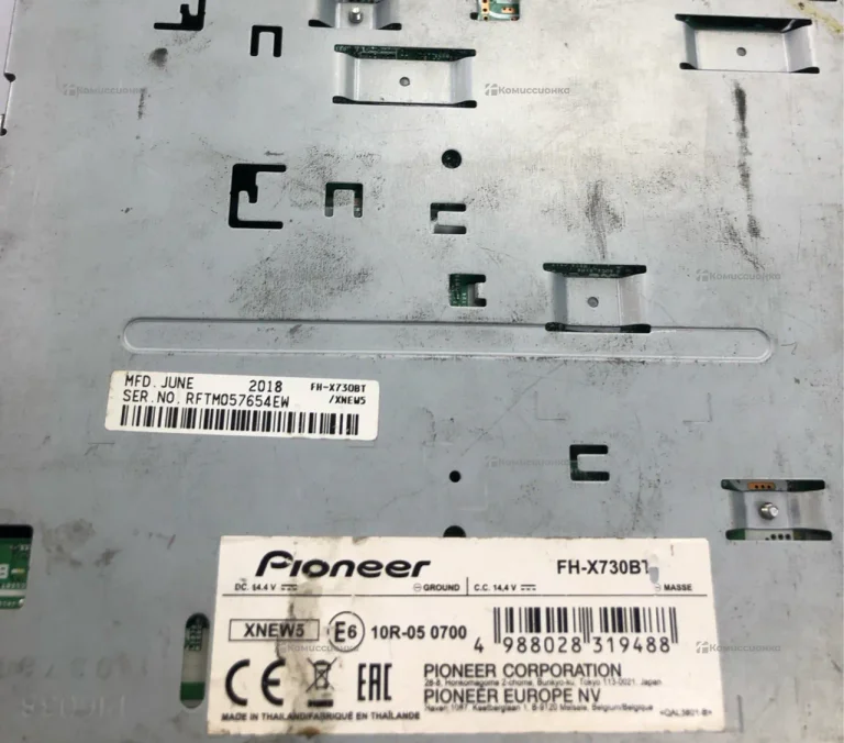 Автомагнитола  процессорная Pioneer FH-X730BT