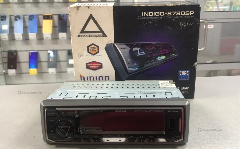 Автомагнитола Aura Indigo 878DSP