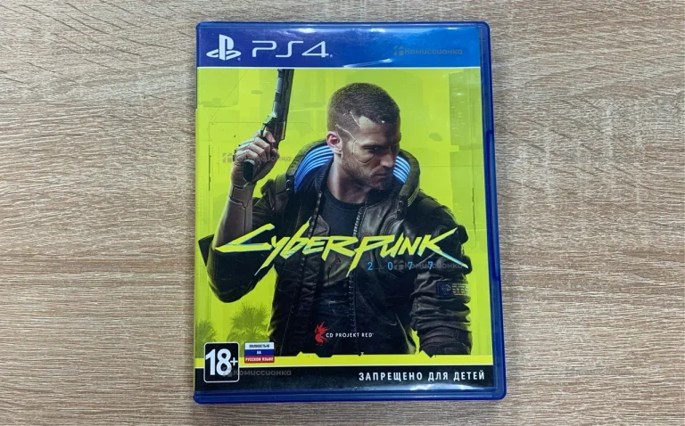 Диск PS4 Cyberpunk 2077