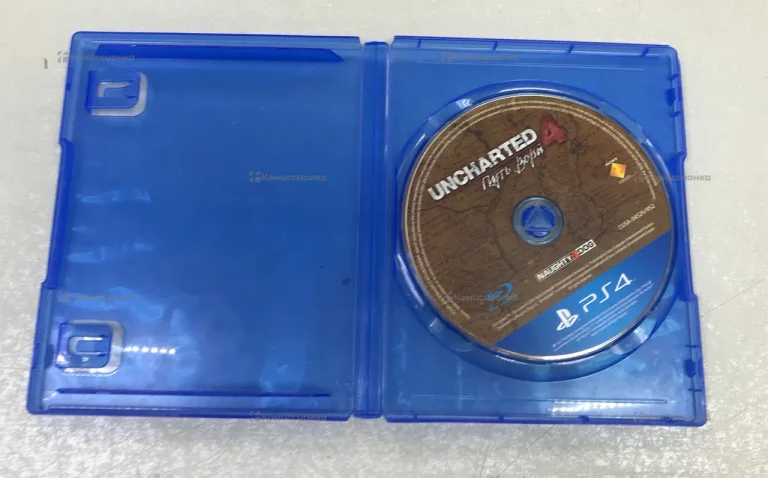 PS. диск ps4uncharted 4