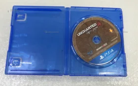 PS. диск ps4uncharted 4