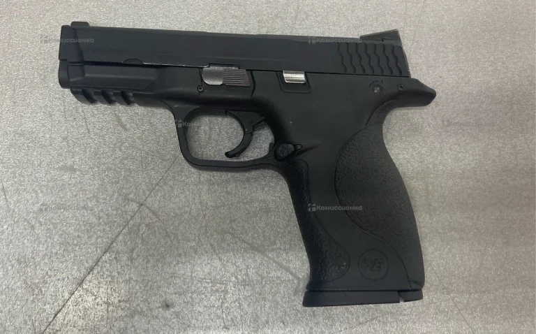Страйкбольный We smith and wesson m&p 9 black bir