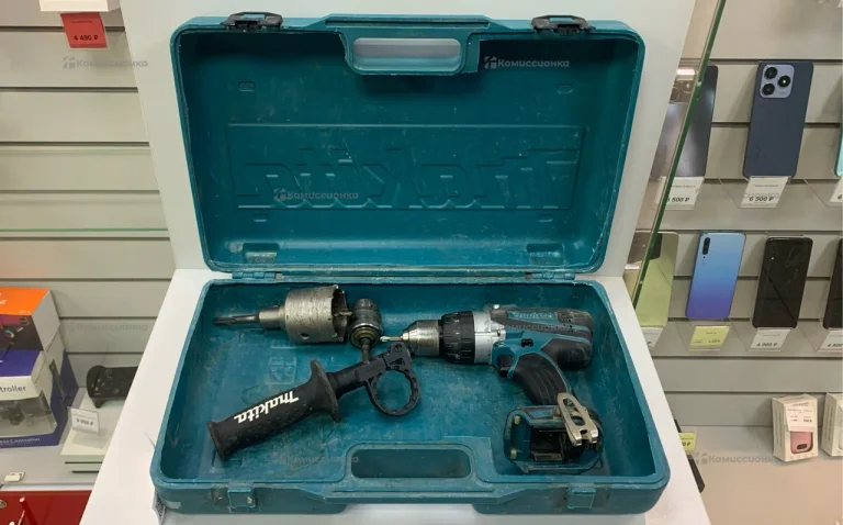 Дрель-шуруповерт makita DDF458RFE