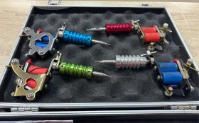 Набор для тату (4 тату машинки)