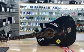 Купить Гитара акустическая fantast f-38 bk б/у , в Самара Цена:3900рублей