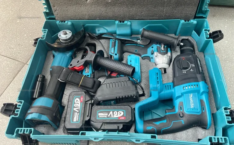 набор Makita 4в 1 ( реплика) ушм, перфоратор, гайк