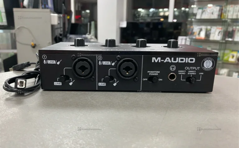 Звуковая карта m audio m track duo