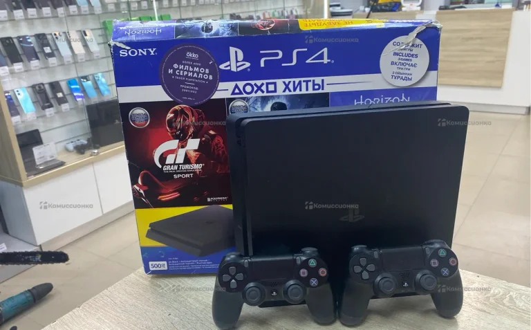 Приставка PS4 Slim 500Gb