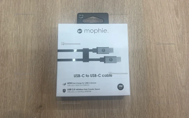 Кабель Mophie Type-C to Type-C 60W 2m Black