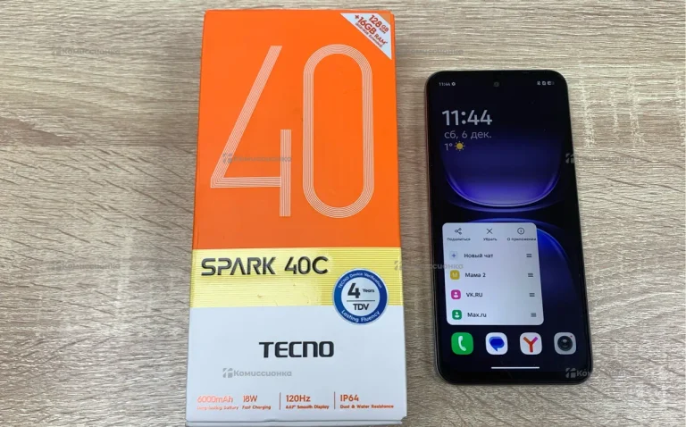 Tecno Spark 40C 8/128 ГБ