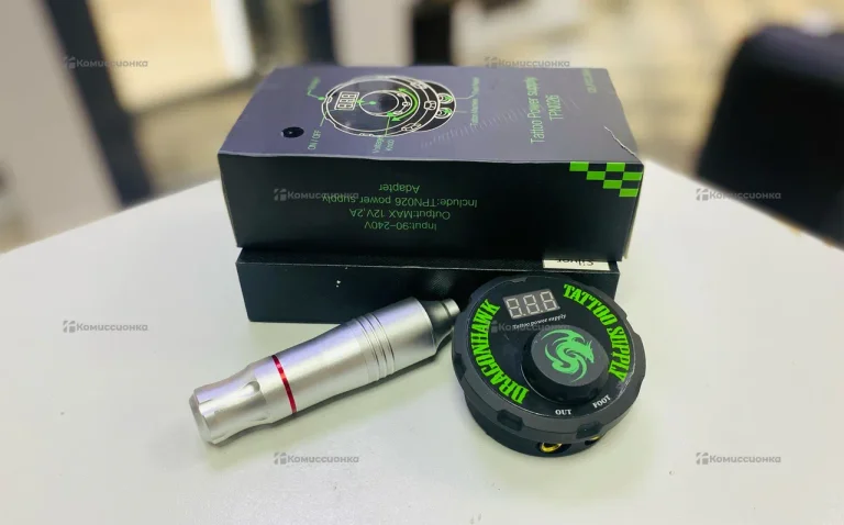 Машинка для тату и татуажа с блоком Dragonhawk