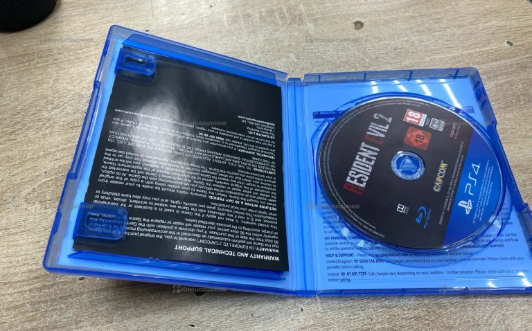 PS4 диск Resident Evil 2
