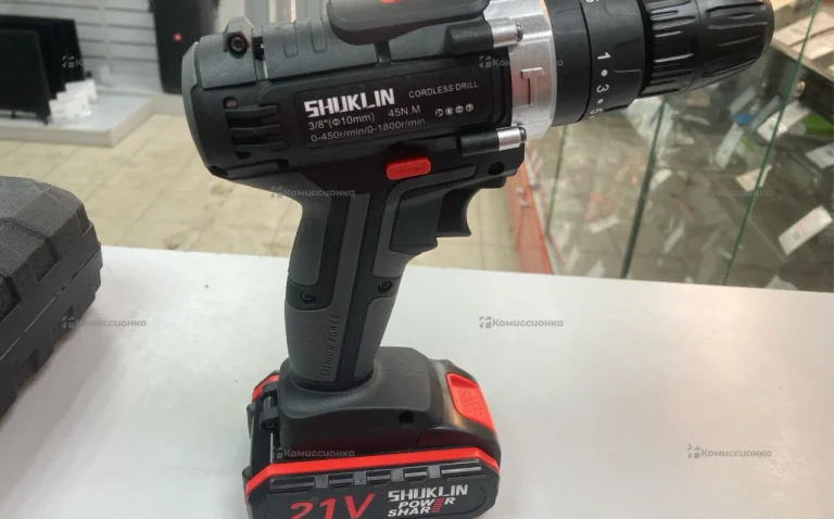 Дрель Шуруповерт Shulkin 21v