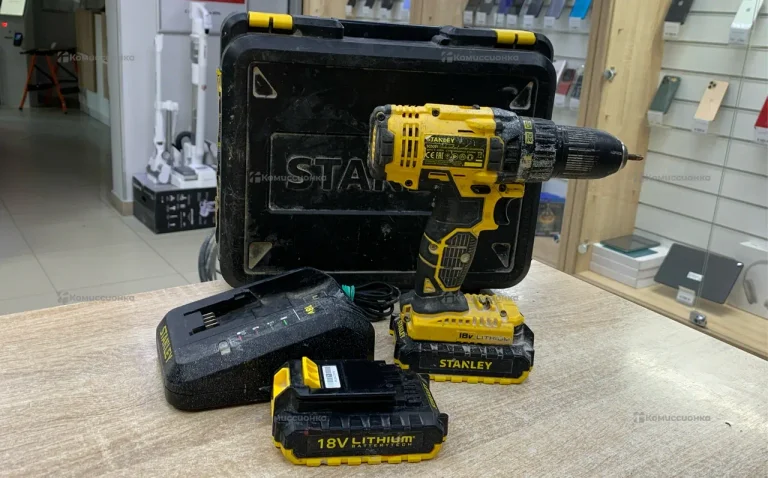Аккумуляторный дрель-шуруповерт Stanley SCD201D2K