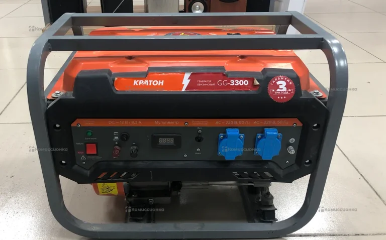 Бензогенератор Кратон GG-3300