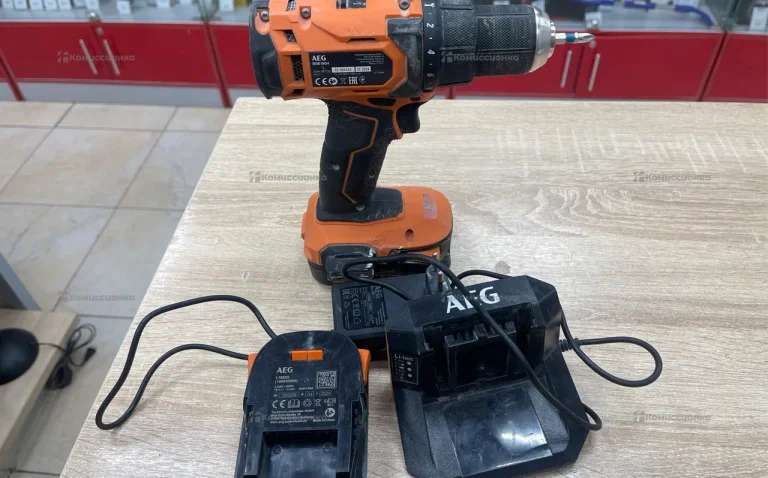 Дрель-шуруповерт AEG BSB18G4