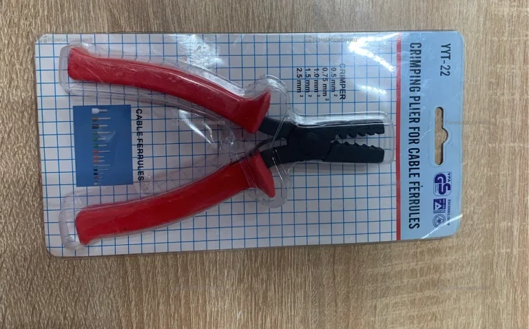 Crimping plier for cable ferrules yyt 22