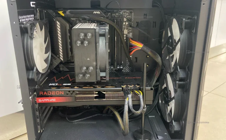 Системный блок Ryzen 7 5700X3D/16GB/7800XT