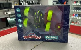 Машинка перевертыш на пульте управления для мальчиков, на радиоуправлении с дымом