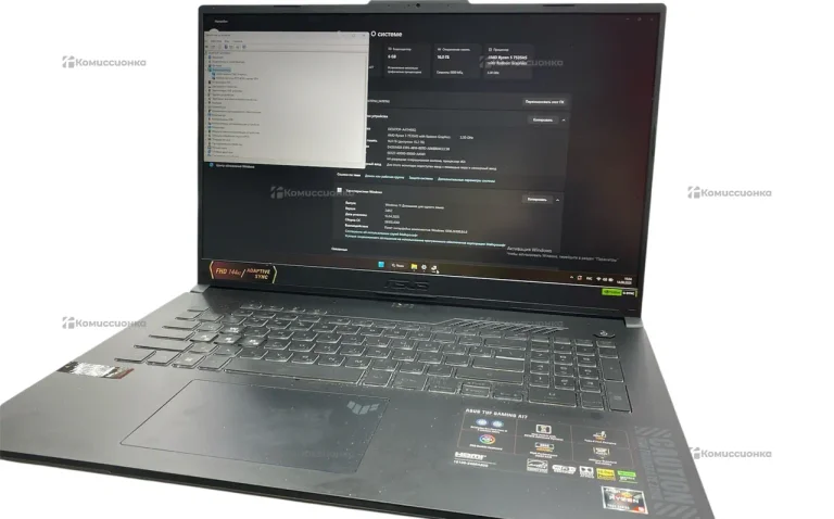 Ноутбук  ASUs TUF gaming A17