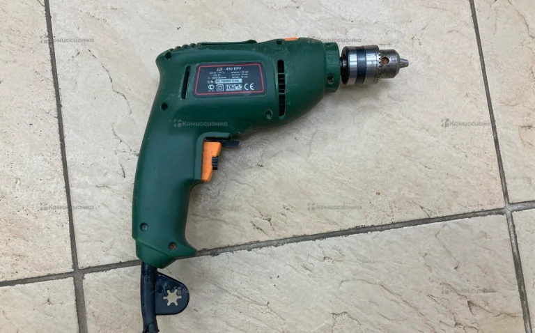 Электрическая дрель Калибр ДЭ-450 ЕРУ