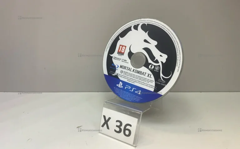 Диск на PS4 Mortal kombat xl