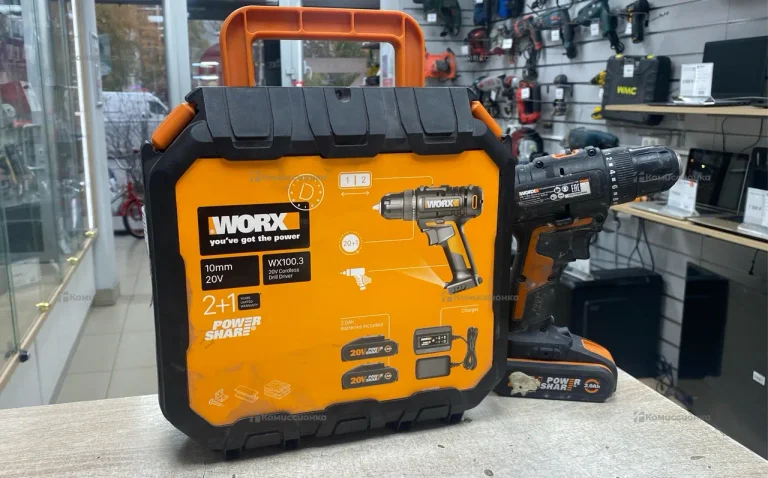 шуруповерт worx wx100