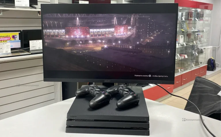 Приставка PS4. Pro 1ТБ