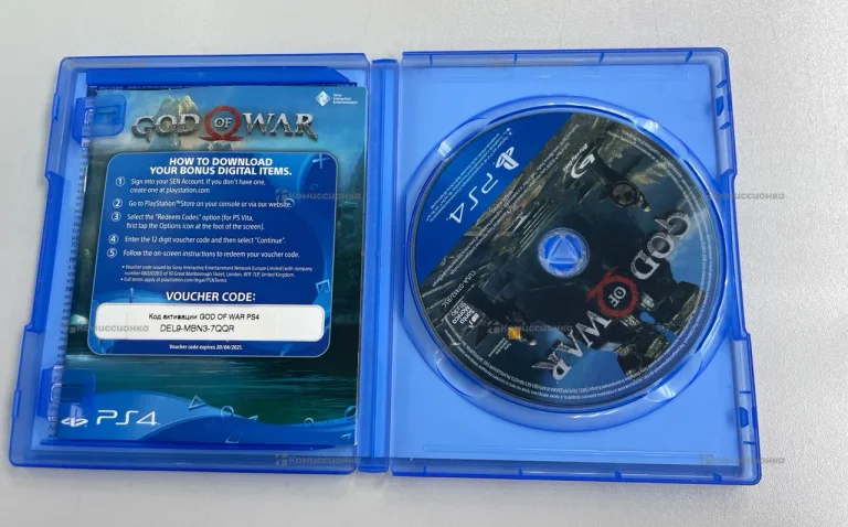 Игровой Диск Для PS4. God of War