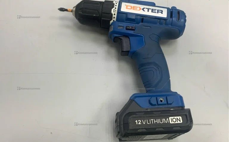 Шуруповерт Dexter Power 12v