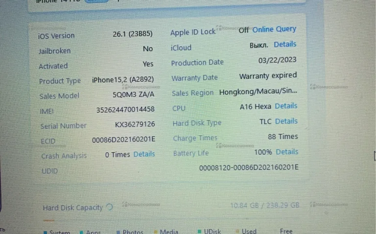 Apple iPhone 14 Pro 6/256 ГБ