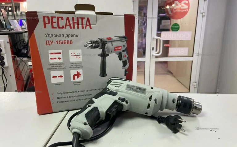 Ударная дрель ДУ 15/680