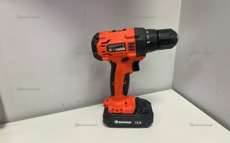 Аккумуляторная дрель-шуруповерт Ермак ДША-18-2
