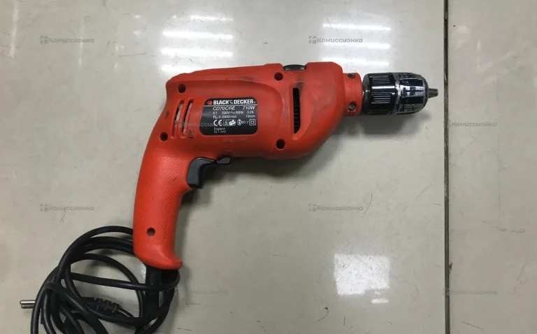 Дрель BLACK+DECKER CD70CRE