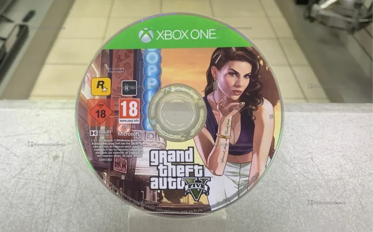 XBOX ONE. диск GTA 5