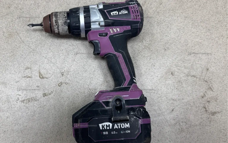 Шуруповерт KM ATOM CLD-184BL