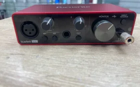 Купить Звуковая карта Focusrite Scarlett Solo 3rd Gen б/у , в Москва и область Цена:6900рублей