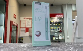 Электрическая зубная щетка Clean & Fresh SONIC, с 4 насадками, 5 режимов чистки зеленая
