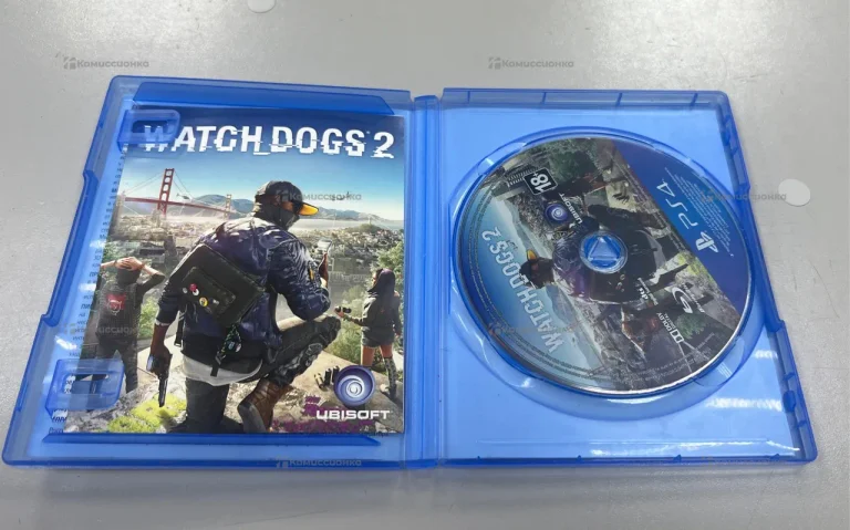 PS4 диск Watch Dogs 2