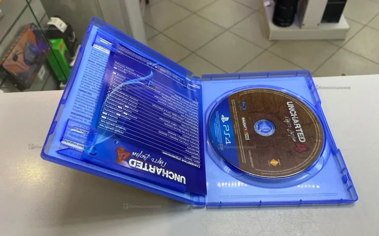 PS4 диск. Uncharted 4