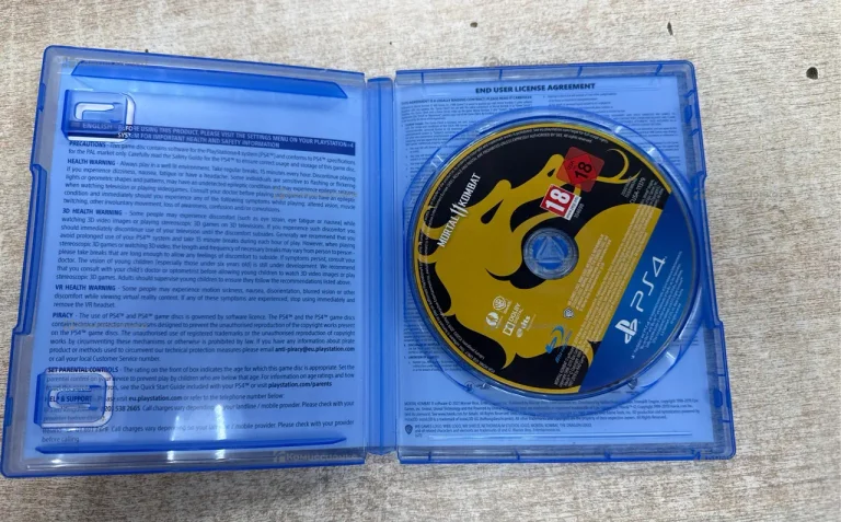 PS4 диск. mortal kombat 11