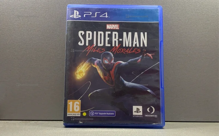 PS4 диск. Spider-Man Miles Morales