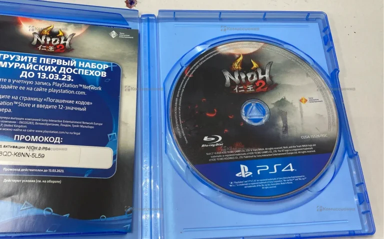 Диск PS4 Nioh 2